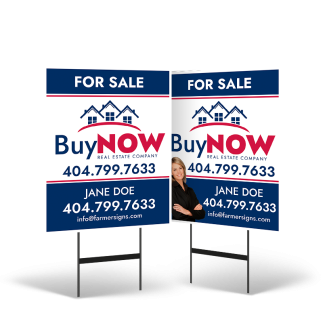 24"x30" Reflective/Non-Reflective Yard Sign