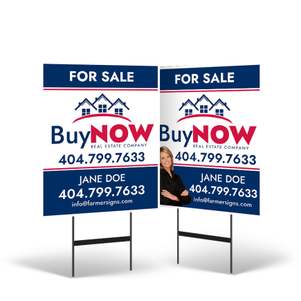 24"x30" Reflective/Non-Reflective Yard Sign