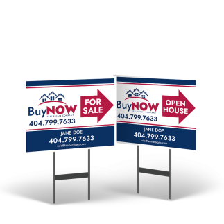 18"x14" Reflective / Non-Reflective Yard Sign