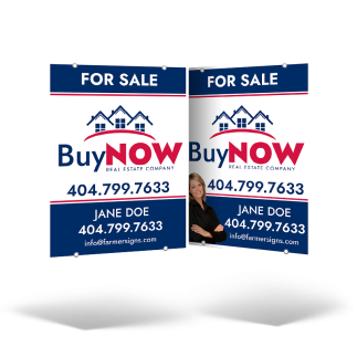 24"x30" Hanging Panel Reflective / Non-Reflective, in Styrene or Aluminum