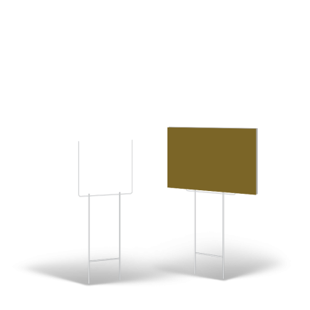 30" GOAL POST STAND FOR COROPLAST SIGNS