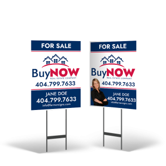 18"x24" Reflective / Non-Reflective Yard Sign