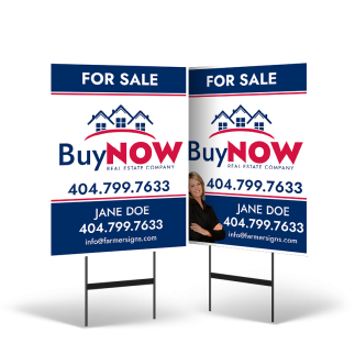 24"x32" Reflective / Non-Reflective Yard Sign