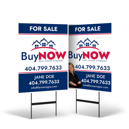 24"x32" Reflective / Non-Reflective Yard Sign