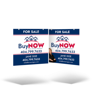 24"x24" Hanging Panel Reflective/Non-Reflective, in Styrene or Aluminum